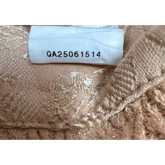 Vtg Jean Paul Gaultier Rose Gold Jacquard Skirt Size 8 us from early 2000s rare - Picture 9 of 16